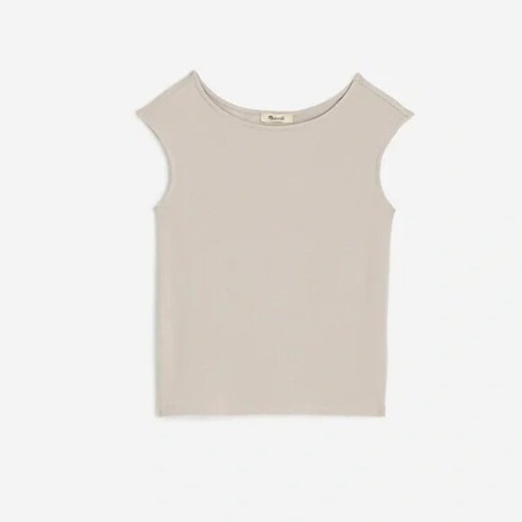Madewell Gray Muscle Tee - Picture 8 of 11